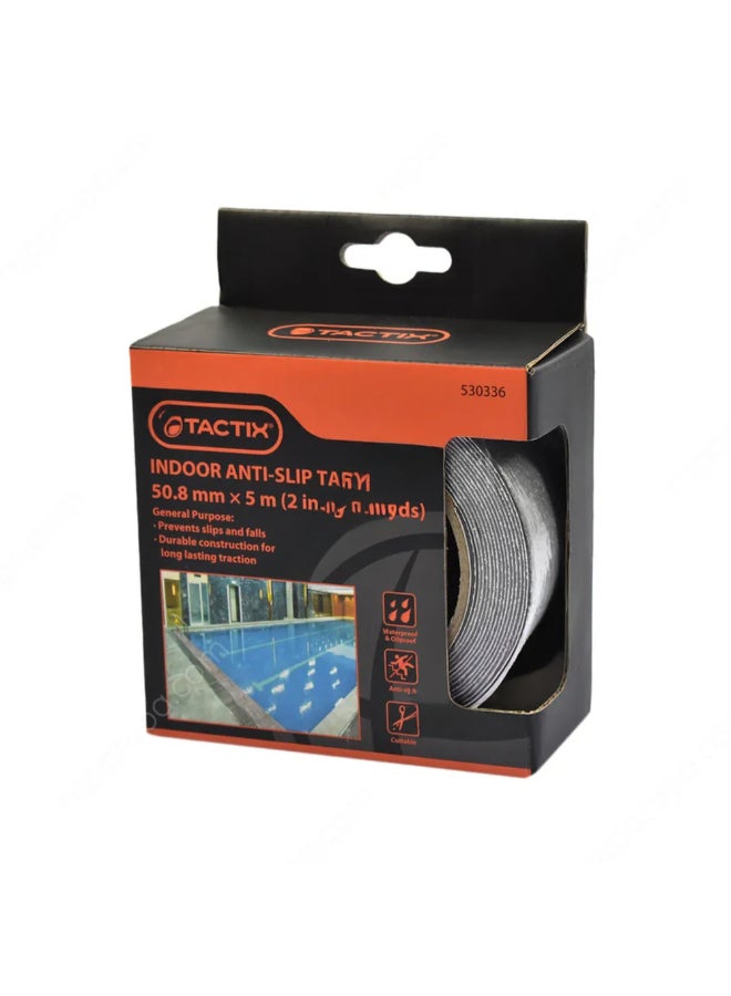 Tactix Durable Construction Indoor Anti-Slip Tape 5.08 cm x 5 m 530336 - Image 2