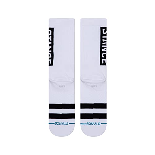 Stance OG Crew Socks (Large, White) - Image 3