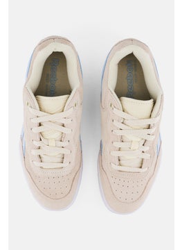 Reebok Women BB 4000 II Lace Up Basketball Shoes, Beige  - Image 3