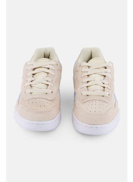 Reebok Women BB 4000 II Lace Up Basketball Shoes, Beige  - Image 4