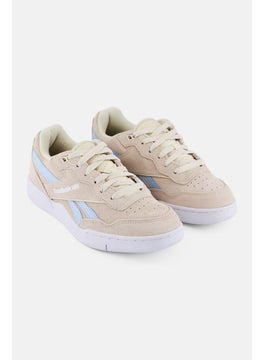 Reebok Women BB 4000 II Lace Up Basketball Shoes, Beige  - Image 1