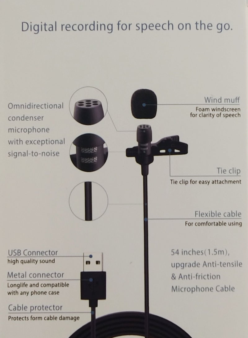 USB MICROPHONE BLACK  - Image 3