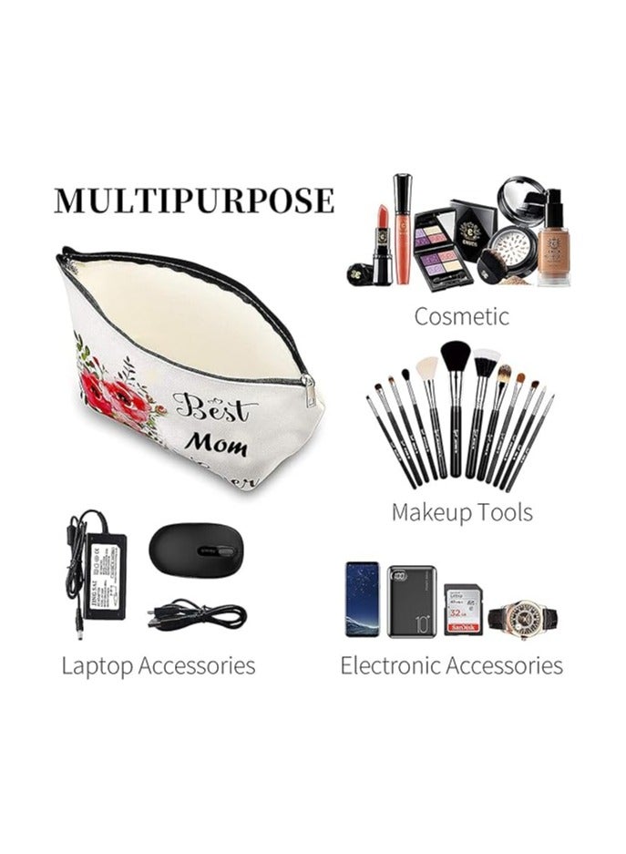 PRINTSHOP4ME Mother Cosmetic Travel Bag Makeup bags for Toiletries, Mobile Phone, Small Makeup Pouch For Women Popular As Mothers day gift or Gifts For Mother. - Image 3