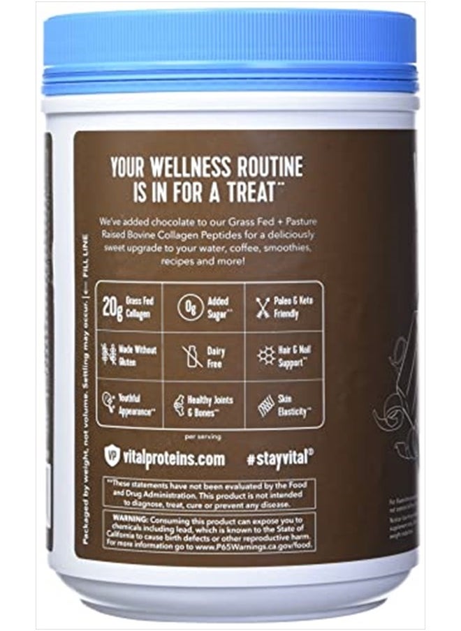 Vital Proteins Vital Protein Collagen Peptides, Pasture Raised, Grass Fed, Paleo Friendly, Gluten / Zero Sugar Dairy Free, Chocolate, 32.56 Oz  - Image 2
