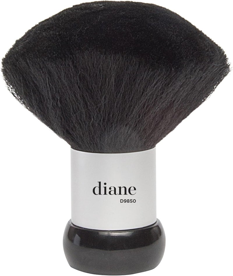 Diane Neck Duster – Barber and Salon Brush to Remove Loose Hair from Neckline and Ears After Haircut, Professional and Home Use, Soft Nylon Bristles, Stand Up Base, 5”, Medium, D9850 - Image 1