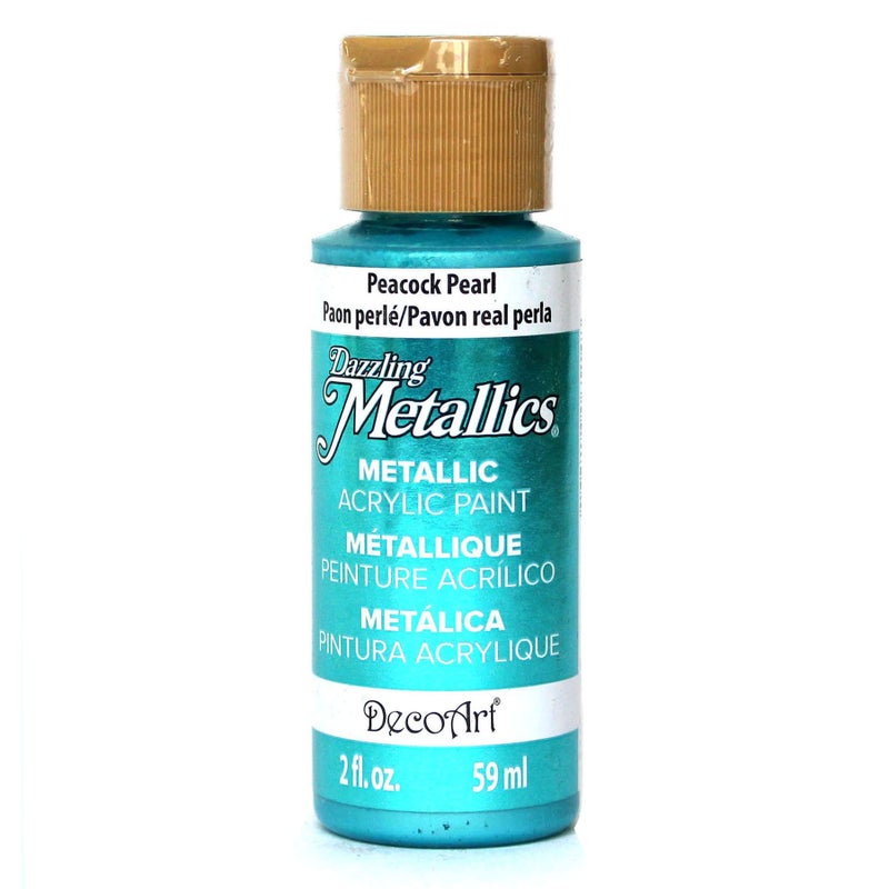 DecoArt DA3143 Dada3143 Paint Acrylic Peacock Pearl 2 Oz