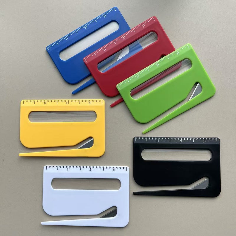3-in-1 Magnifying Letter Opener with Scale Ruler - Image 3