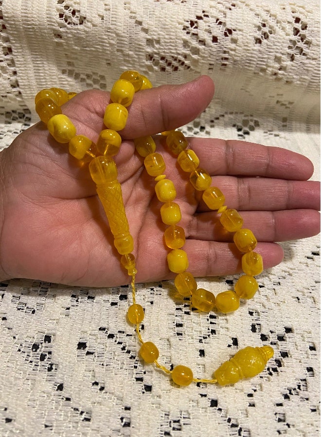 Faturan Prayer Beads For Men 33 Beads Size 10mm x 11.5mm - Image 4