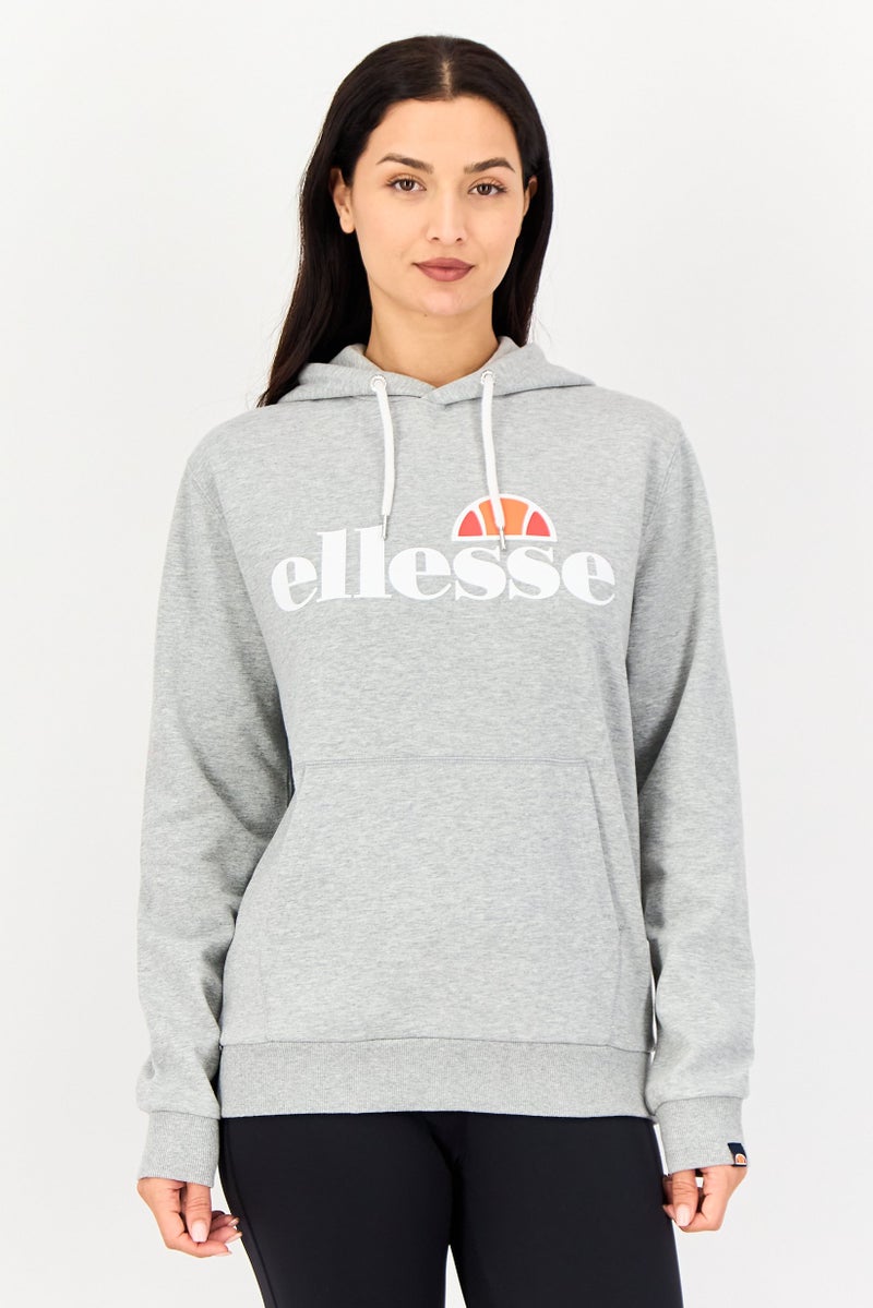 Ellesse Women Sportswear Fit Long Sleeve Outdoor Hoodie, Grey - Image 1