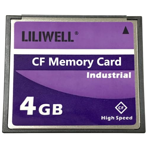 LILIWELL بطاقة الذاكرة CF الأصلية LILIWELL سعة 4 جيجابايت CF4G لكاميرا - Image 1