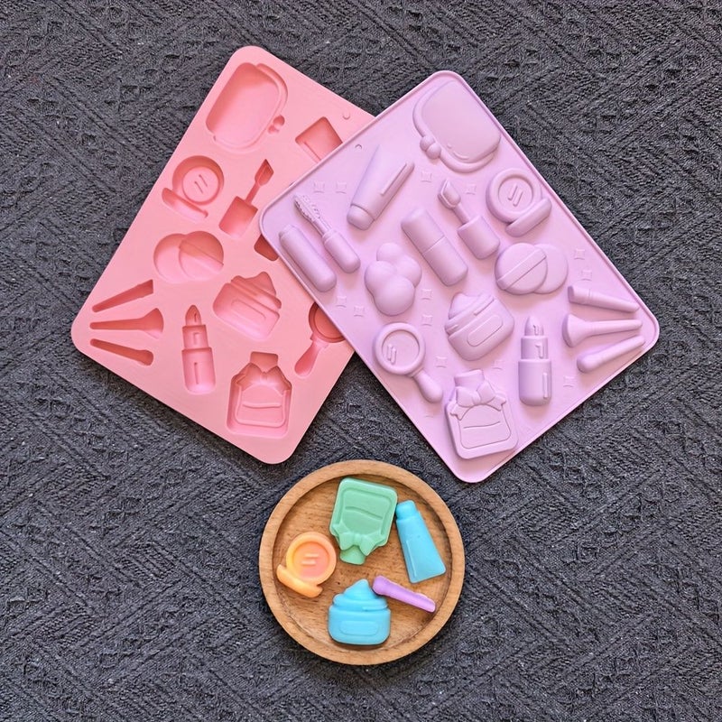 1pc Random Color Silicone Mold For Chocolate Candy Pudding Dessert Cake Decoration And Cookie Baking - Image 4