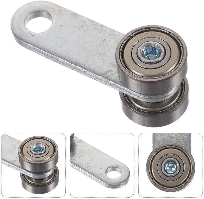 Sliding Gate Replacement Roller Trolley 2 Wheel Assembly 50kg Capacity 8mm Screw Hole - Image 5