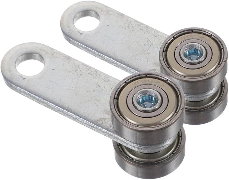 Sliding Gate Replacement Roller Trolley 2 Wheel Assembly 50kg Capacity 8mm Screw Hole - Image 2