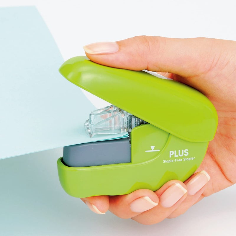 PLUS(ãƒ—ãƒ©ã‚¹) SL-106NB 31-126 Staple Paper Clinch Yellow (Green) - Image 3