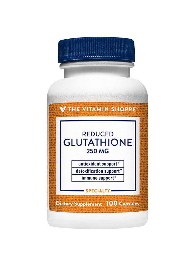 The Vitamin Shoppe Reduced Glutathione Antioxidant - 250 MG (100 Capsules) - Image 1