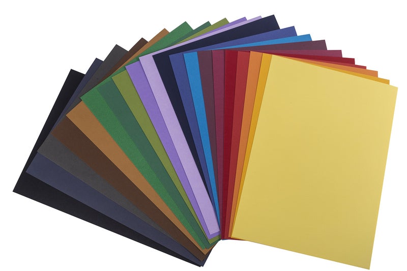 Brustro Artists Pastel Papers | 160 GSM, A4, Assorted Bright Shades | Pack of 20 Sheets | Ideal for Pastels, Colour Pencils, Graphite, Charcoal, Gouache, Ink and Dry Techniques - Image 2
