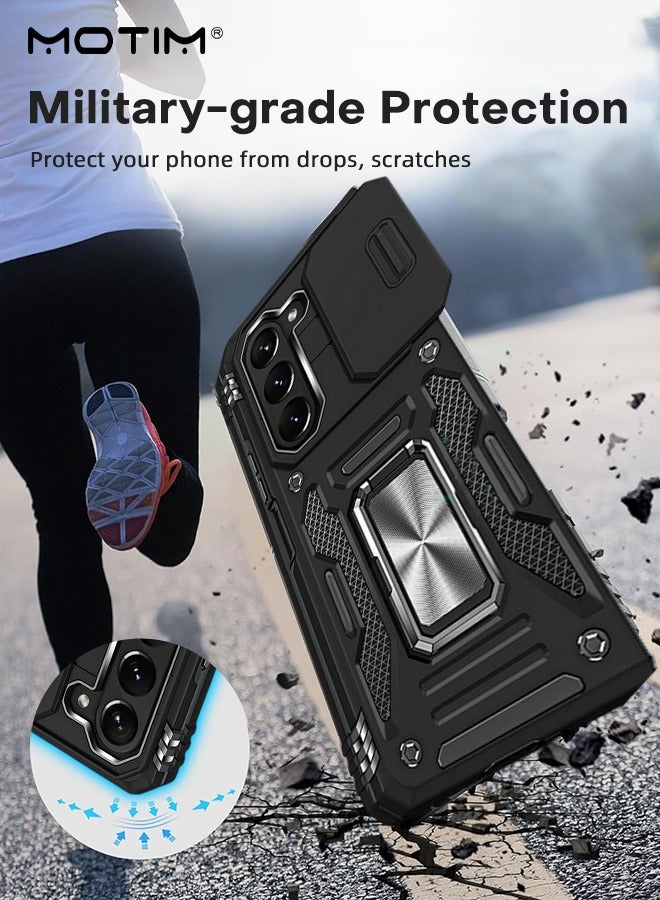 موتيم غطاء حافظة سامسونج جالاكسي زد فولد 5 مع حامل، غطاء خلفي بغطاء خلفي مسند، غطاء حماية مضاد للصدمات ومضاد للخدش حامل حلقة مغناطيسية للسيارة لسامسونج زد فولد 5 - Image 5