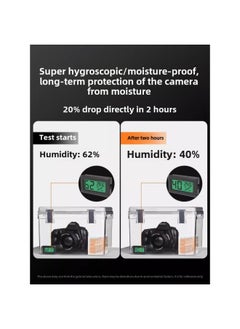 Generic Electronic Moisture-proof Box Desiccant Camera Lens Moisture-proof Agent SLR Mildew-proof Bag Special Dehumidification Bag For Photographic Equipment-Colour:Recyclable  Comes With Cleaning Cloth  - Image 3