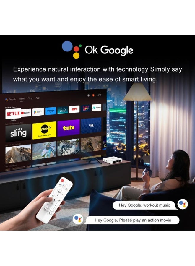 اتش 96 ماكس صندوق تلفاز ذكي H96 Max H618 يعمل بنظام أندرويد 14.0، ذاكرة وصول عشوائي 4 جيجابايت + سعة تخزين داخلية 128 جيجابايت، معالج Allwinner H618 رباعي النواة - Image 5