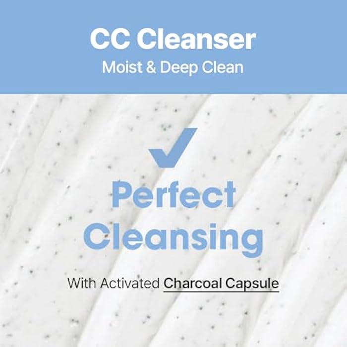 Long CC Cleanser, Charcoal Deep pore cleansing, acne-prone and oily skin, BHA, makeup removal, Sebum control, salicylic acid, double cleansing, Korean Skincare, 100ml / 3.38 Fl oz - Image 3