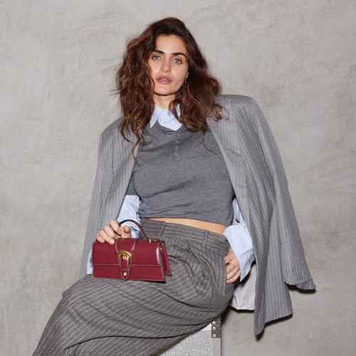 Miraggio Sabrina Top Handle Sling Bag For Women With Detachable Chain Strap | Sling Bags For Women Stylish | Structured Crossbody Bag - Image 2