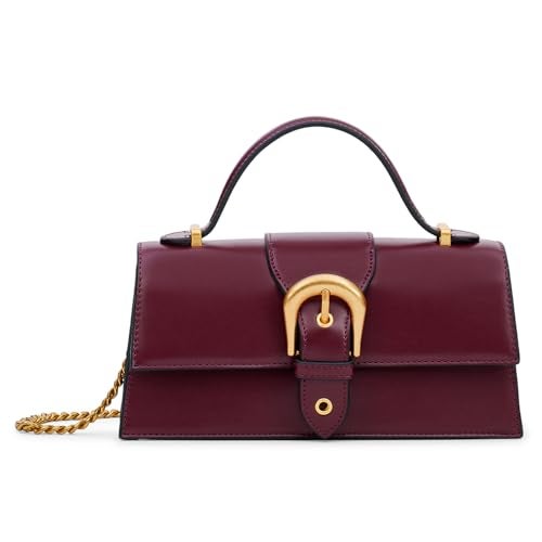 Miraggio Sabrina Top Handle Sling Bag For Women With Detachable Chain Strap | Sling Bags For Women Stylish | Structured Crossbody Bag - Image 1