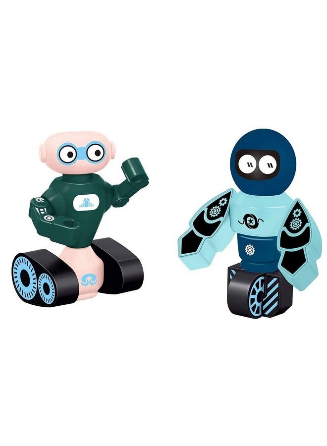 فنبلاست لعبة روبوتات فن بلاست المغناطيسية - بناء روبوتات اصنعها بنفسك - ألعاب تعليمية STEM للأطفال/الأولاد من سن 3 سنوات فما فوق - متعددة الألوان - Image 1