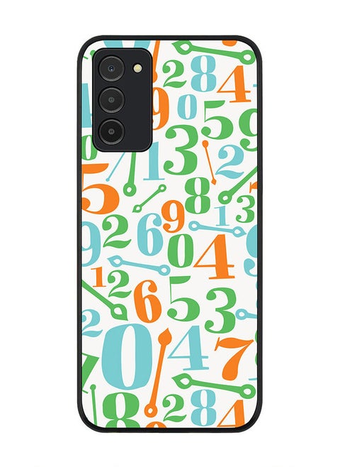 Rugged Black edge case for Samsung Galaxy A03s (LTE/4G)  Slim fit Soft Case Flexible Rubber Edges Anti Drop TPU Gel Thin Cover - Clockwork Counting