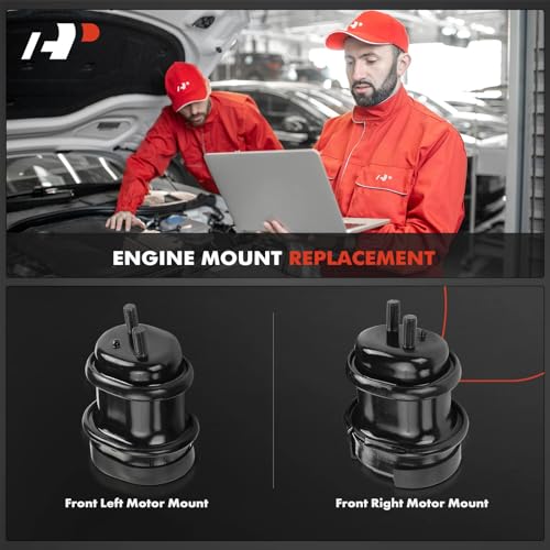 A-Premium 2PCS Front Left and Right Engine Motor Mount Kit Compatible with Lexus IS250 2006-2015, IS300 2016-2019, GS300 2006, RC350 2015-2019, GS300 2006, AWD - Image 2