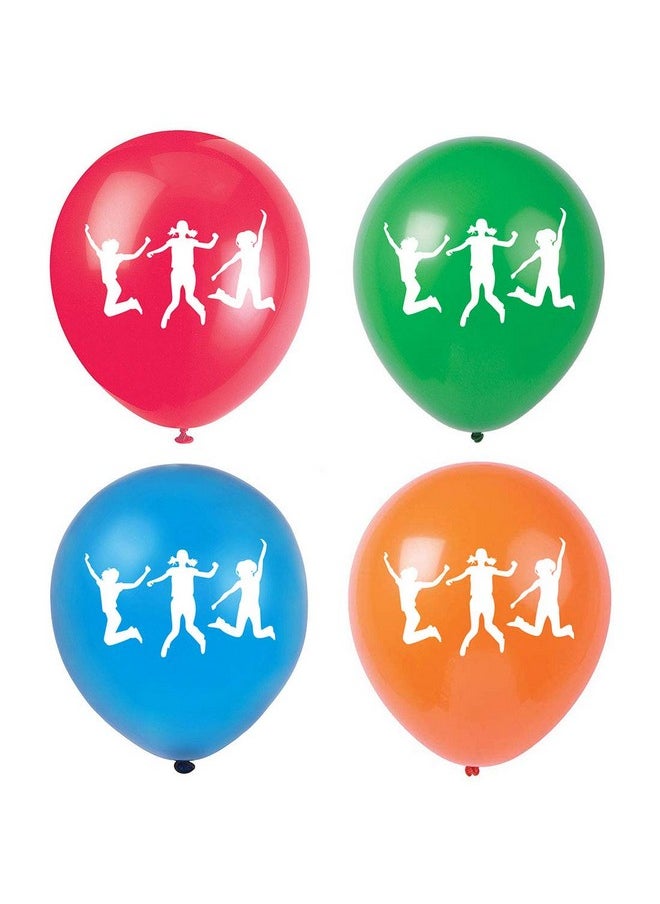 MAGJUCHE - Jump birthday balloons, 15pcs jump birthday party latex balloon decorations, supplies - Image 1