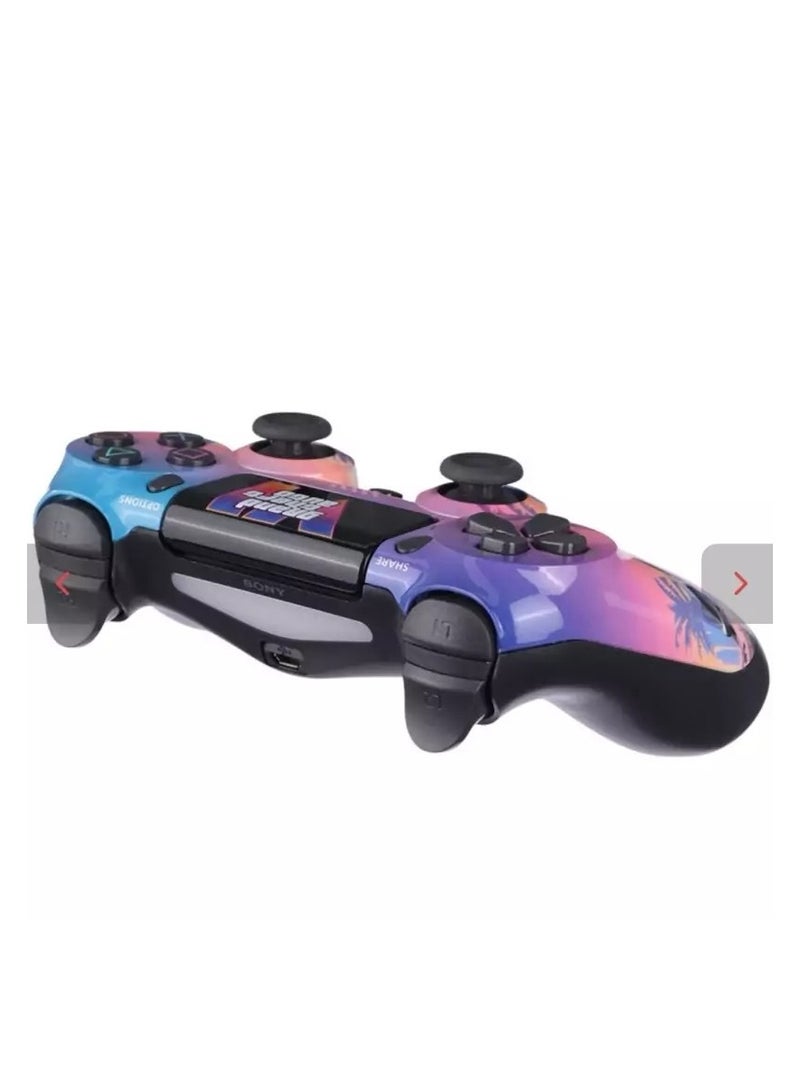 Play X Wireless Controller for PS4/Pro/Slim – Dual Vibration Gamepad with Touchpad, Audio Jack, Motion Sensor & Bluetooth Connectivity – Ergonomic Gaming Controller - Image 2