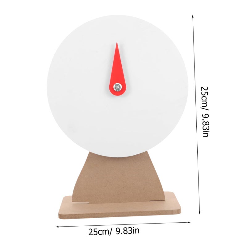 عجلة جوائز دوارة ذاتية الصنع مع قاعدة حامل لألعاب السحب العشوائي في الحفلات - Image 3