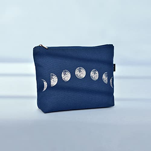 Ecoright Makeup Pouch for Girls, Canvas Cosmetic Pouch for Women, Small Pouches for Women (Pack of 2) - Image 4