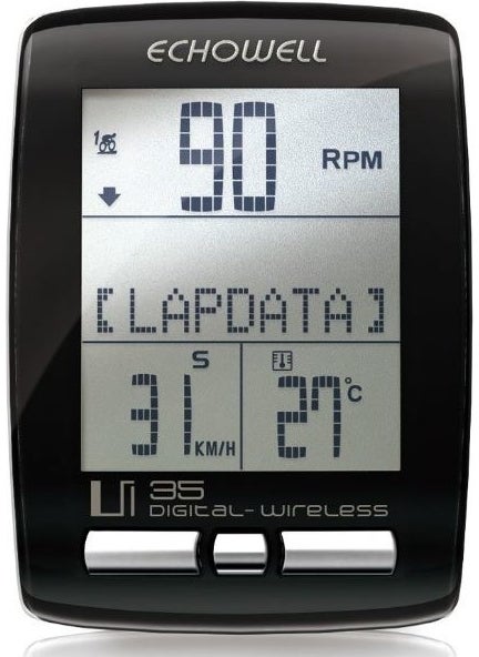 Speedometer Ec A3 Ka Speedometer UI35 Wireless 29 Function Speed + Cadence + Lap Black