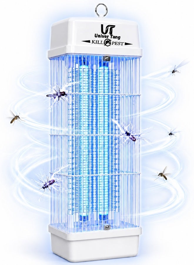 Univer Tang The best mosquito and insect trap for indoor and outdoor use, up to 3800V, with electric shock and specially designed 2*15W UV light. Kills flying insects, original electric zapper, mosquito and fly trap, best mosquito and fly zapper device. - Image 1