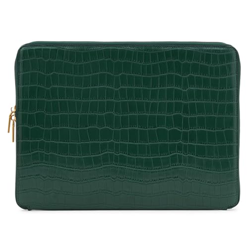 Miraggio Terry 14 Inches Laptop Sleeve for Women | Lightweight, Office & Every Day Use (Green) - Image 1