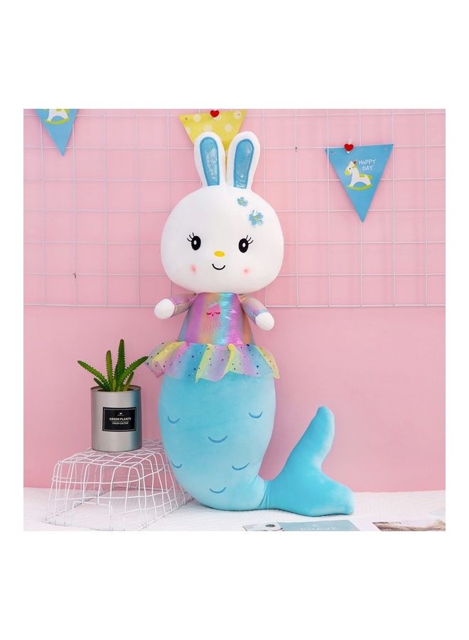 NIBEMINENT Rabbit With Mermail Tail Shape Cute Stuffed Animal Toy - Image 1