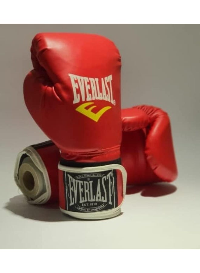 EVERLAST Adult Professional Free Combat Fighting Boxing Gloves Pu Leather Thickening - Image 5