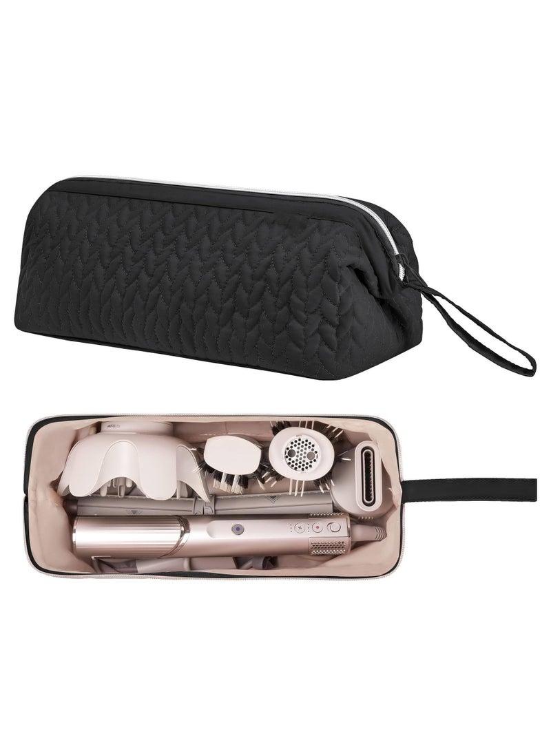 عام حقيبة تخزين متعددة الوظائف لمجففات الشعر ومكاوي التجعيد، علبة واقية محمولة مخصصة للسفر.