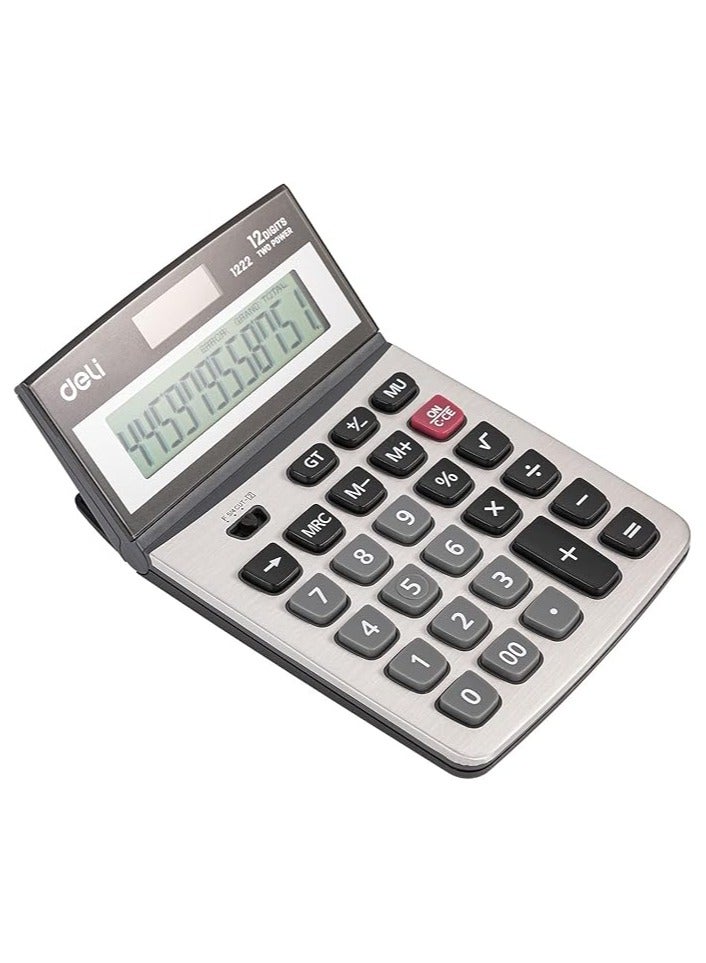 Deli E1222 Calculator With LCD Display Screen - Image 3