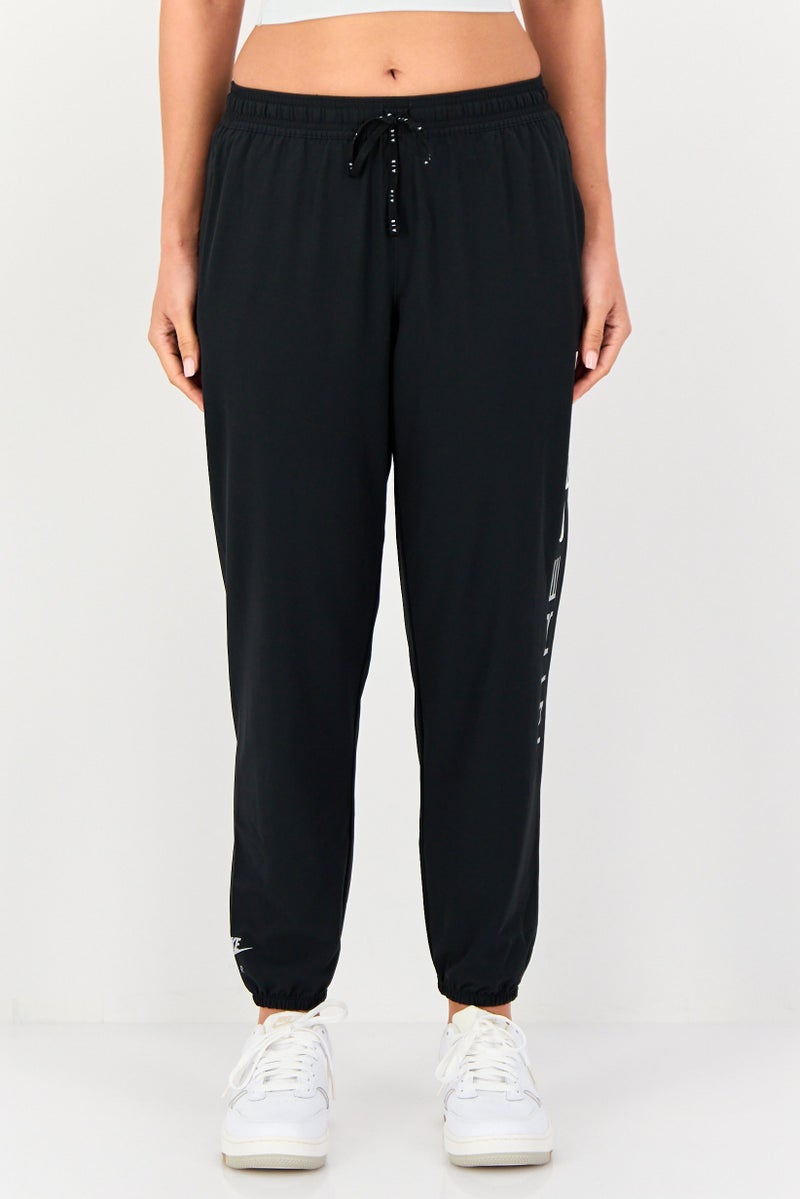 Nike Women Dri-Fit Running Sweatpants, Black - Image 1
