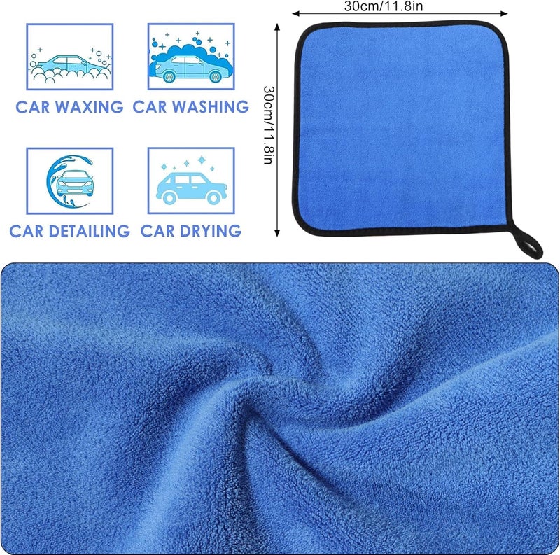 Zhtulck 7-Piece Car Detailing Brushes Set with Microfiber Towel - Image 5