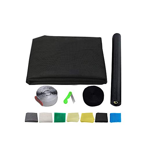 SAI PRASEEDA Fiberglass Mosquito Net for Windows 48 x 72 Inch_4 X 6 Feet_120 x180 Cms_Black Color Without Stitching SP:02 - Image 1