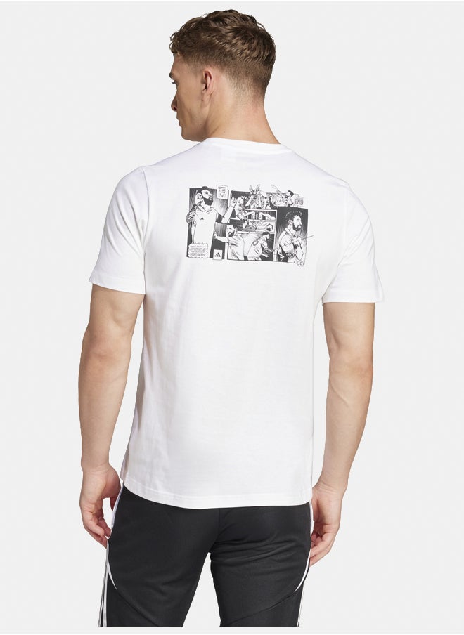 Adidas messi icon men's graphic t-shirt  - Image 4