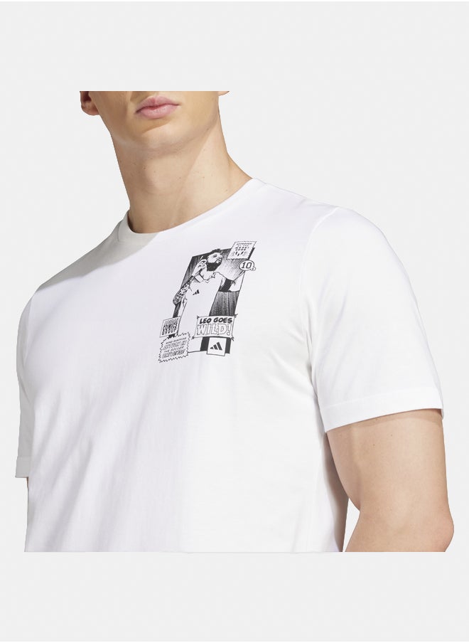 Adidas messi icon men's graphic t-shirt  - Image 3