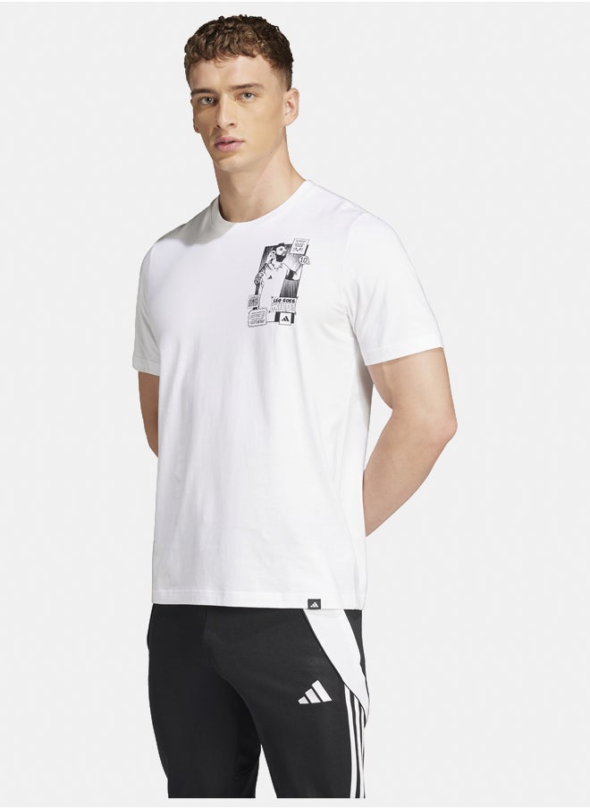 Adidas messi icon men's graphic t-shirt  - Image 1
