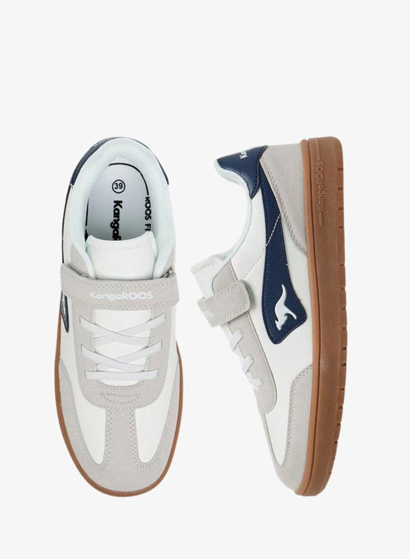 kangaROOS Women's Panelled Sneakers with Hook and Loop Closure - Image 3