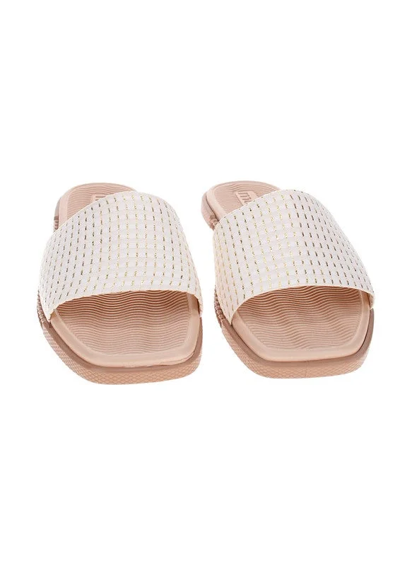 MOLECA Moleca Ladies Flat Sandals White | Made In Brazil