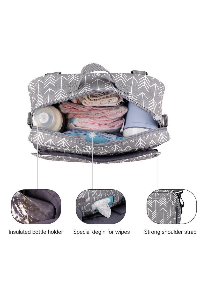 Gerenic Waterproof Stroller Hanging Bag Diaper Bag Baby Out Mommy Bag - Image 2