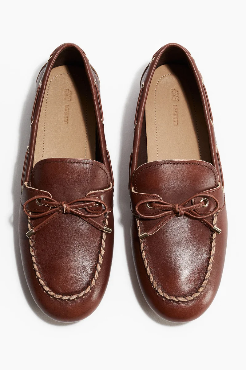 H&M Leather driving loafers